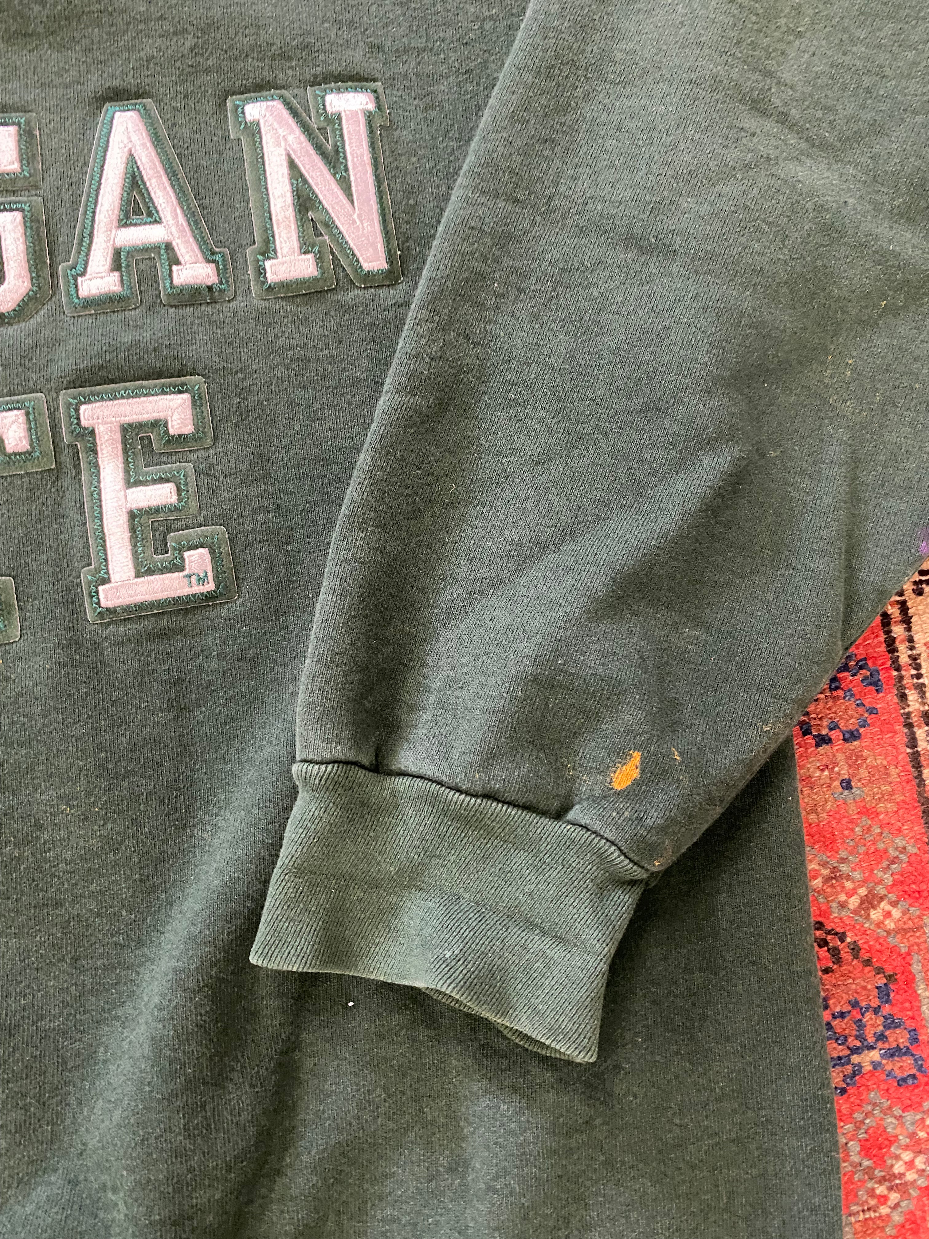 Vintage Michigan State Crewneck - L
