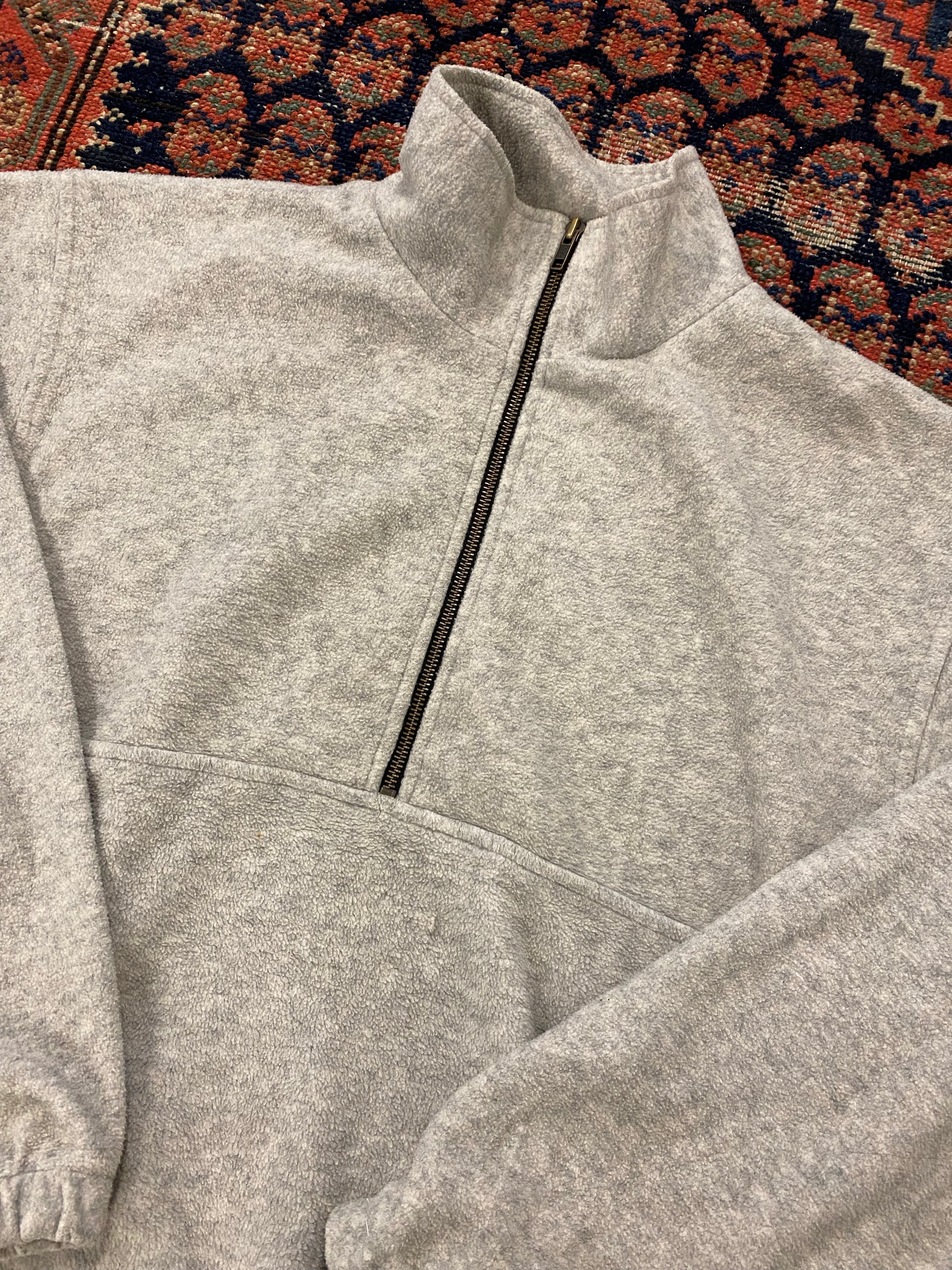 Vintage Quarter Zip Fleece - L