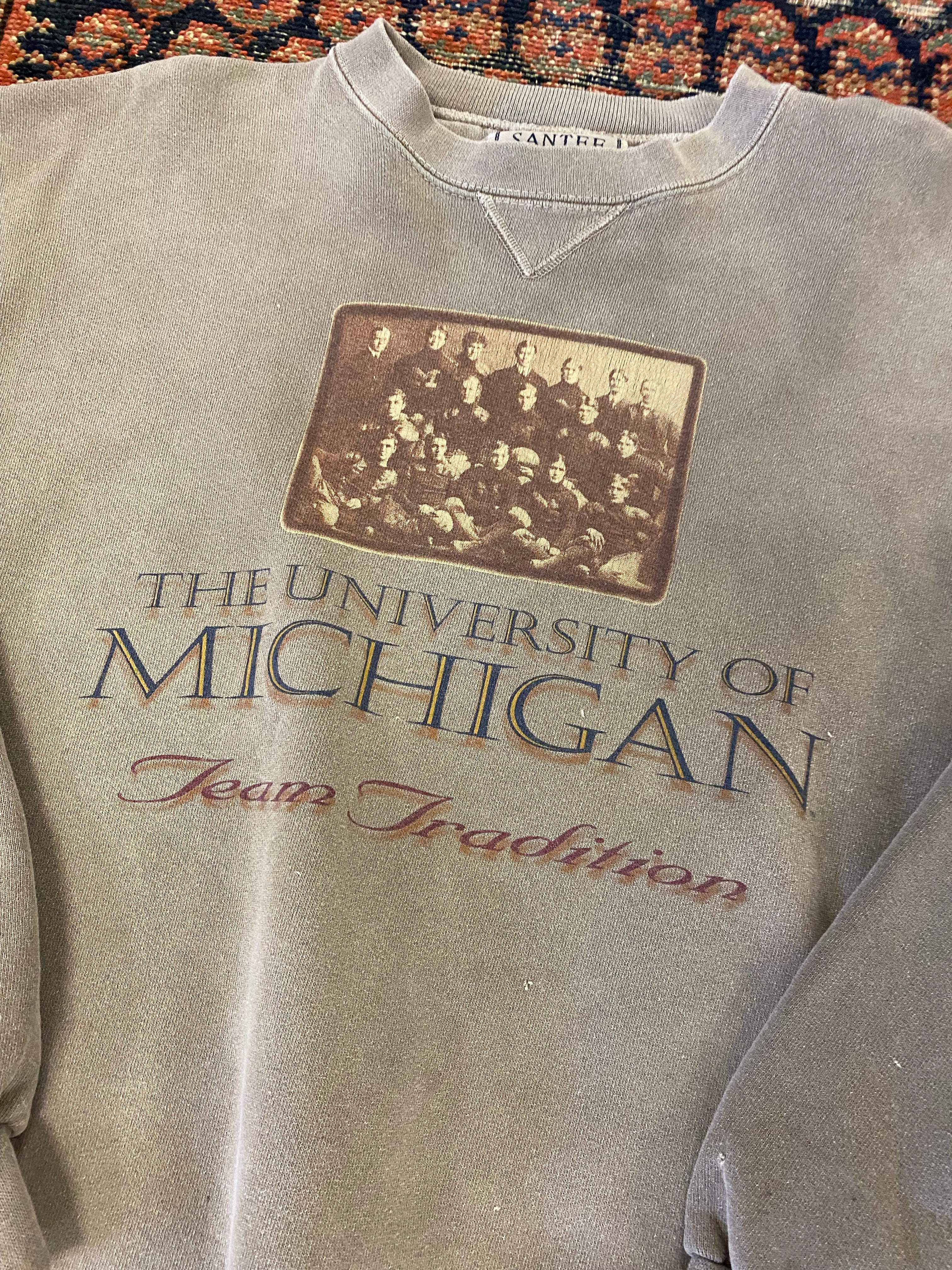 90s Michigan University Crewneck - L