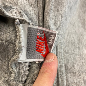 Grey tag Nike hoodie