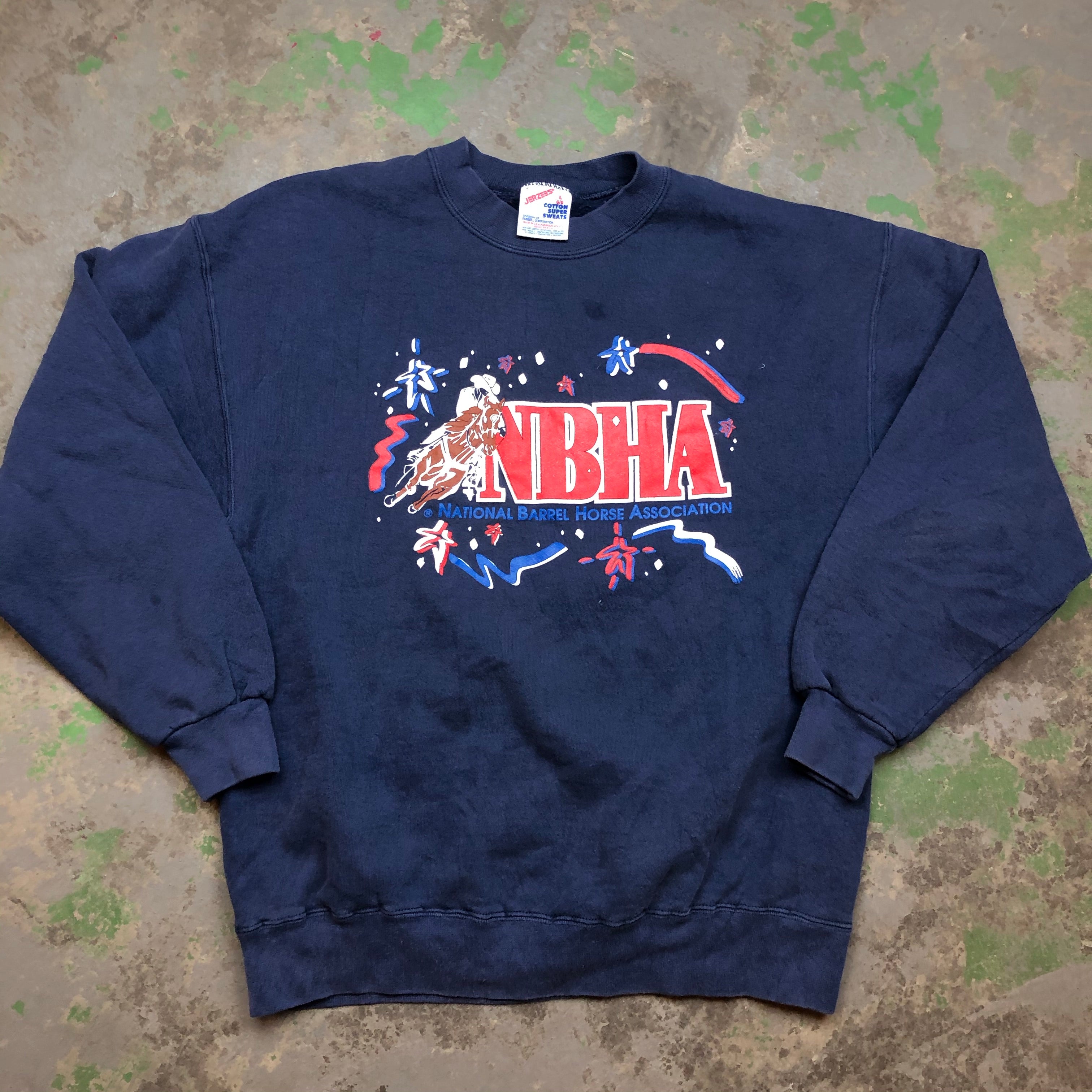 90s national horse association sweater