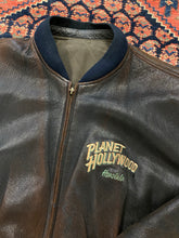 Load image into Gallery viewer, 90s Reversible Planet Hollywood Leather Jacket - M