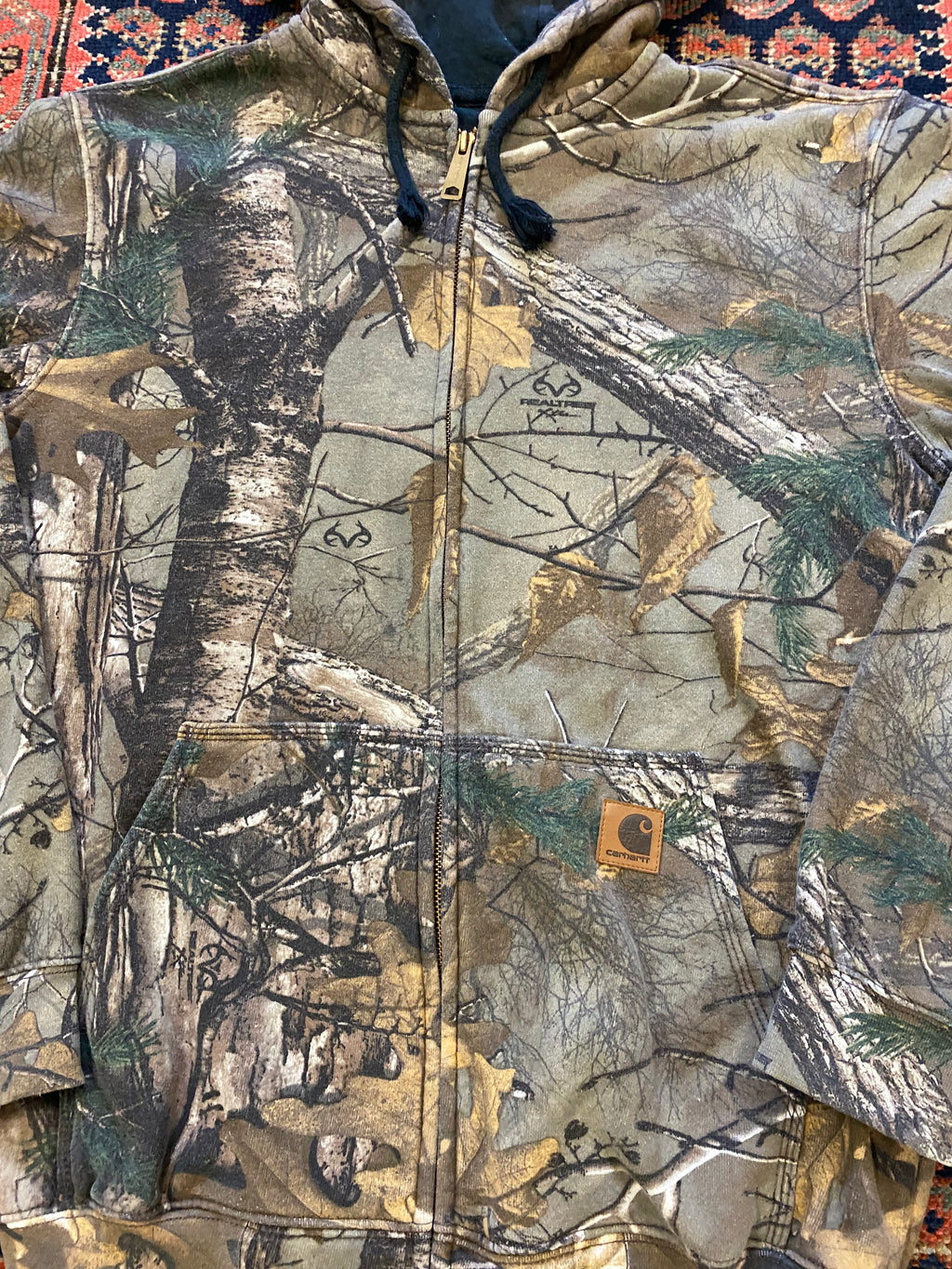 Vintage Carhartt Full-zip sweater - M