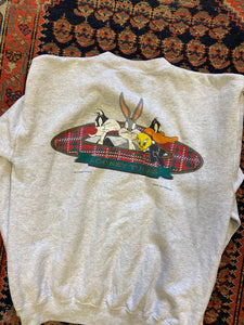 Vintage front and back looney tunes Crewneck - S