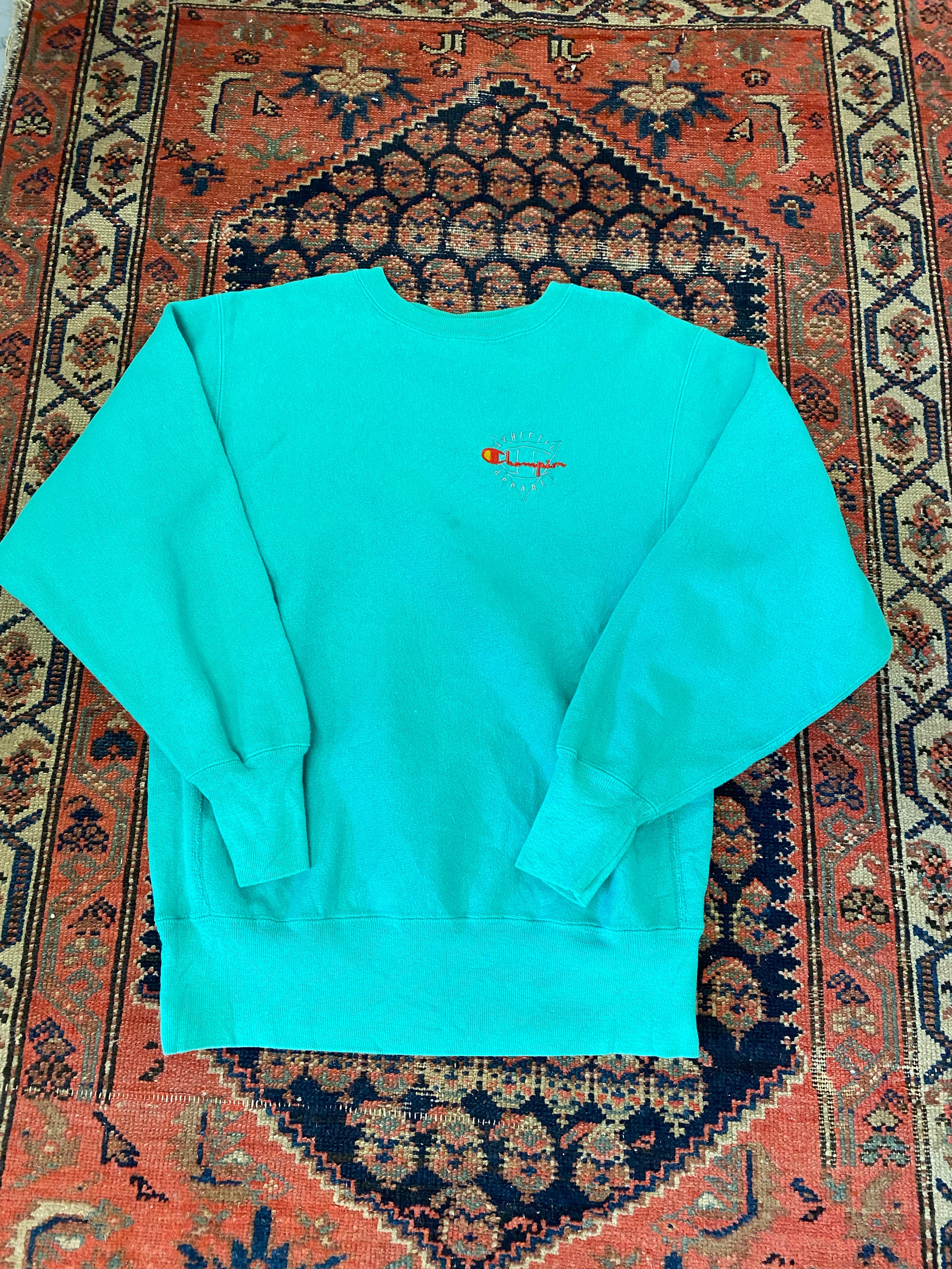 90s Made In USA Champion Crewneck - L