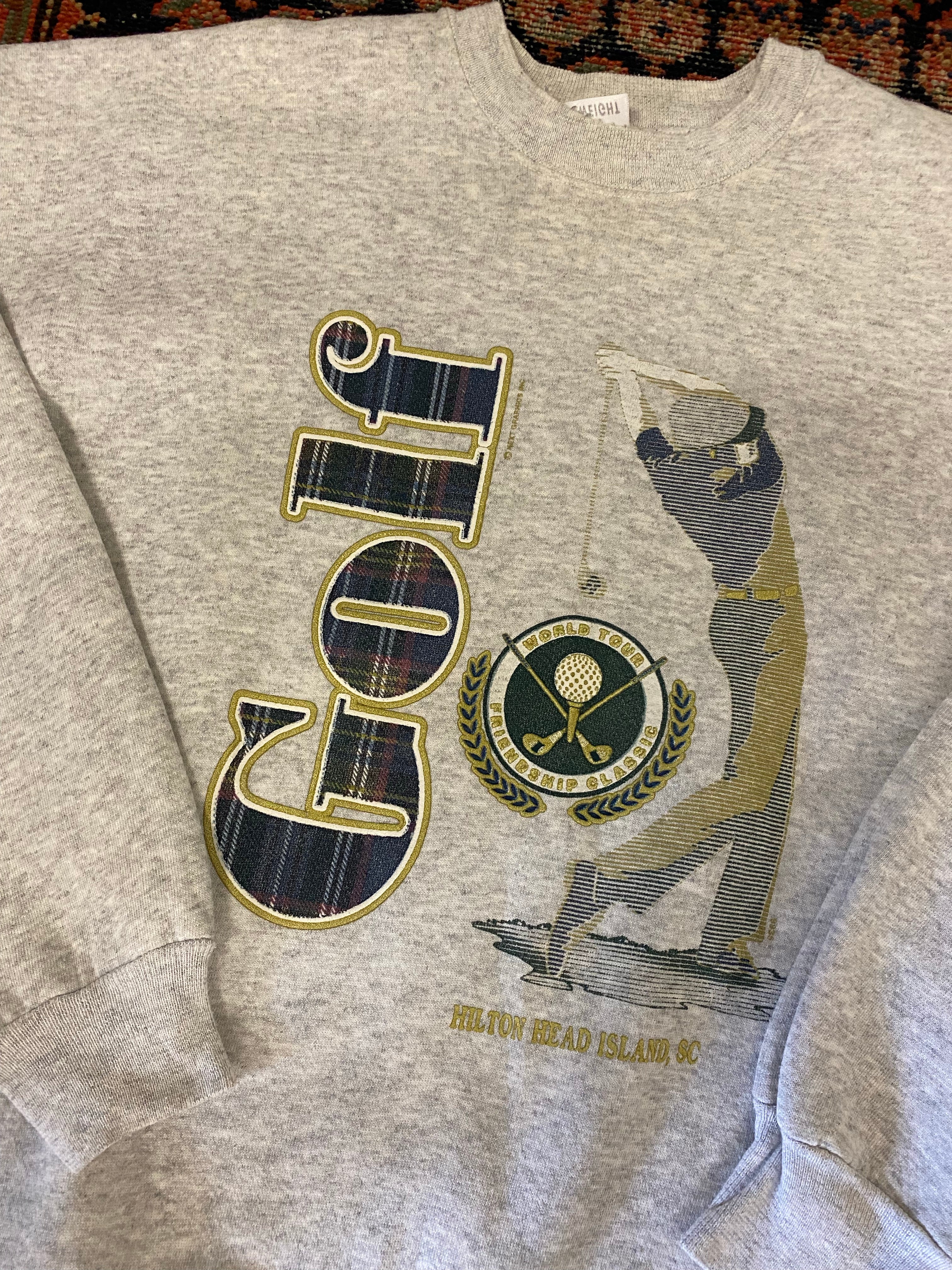 90s Hilton Head Island Golf Crewneck - M/L