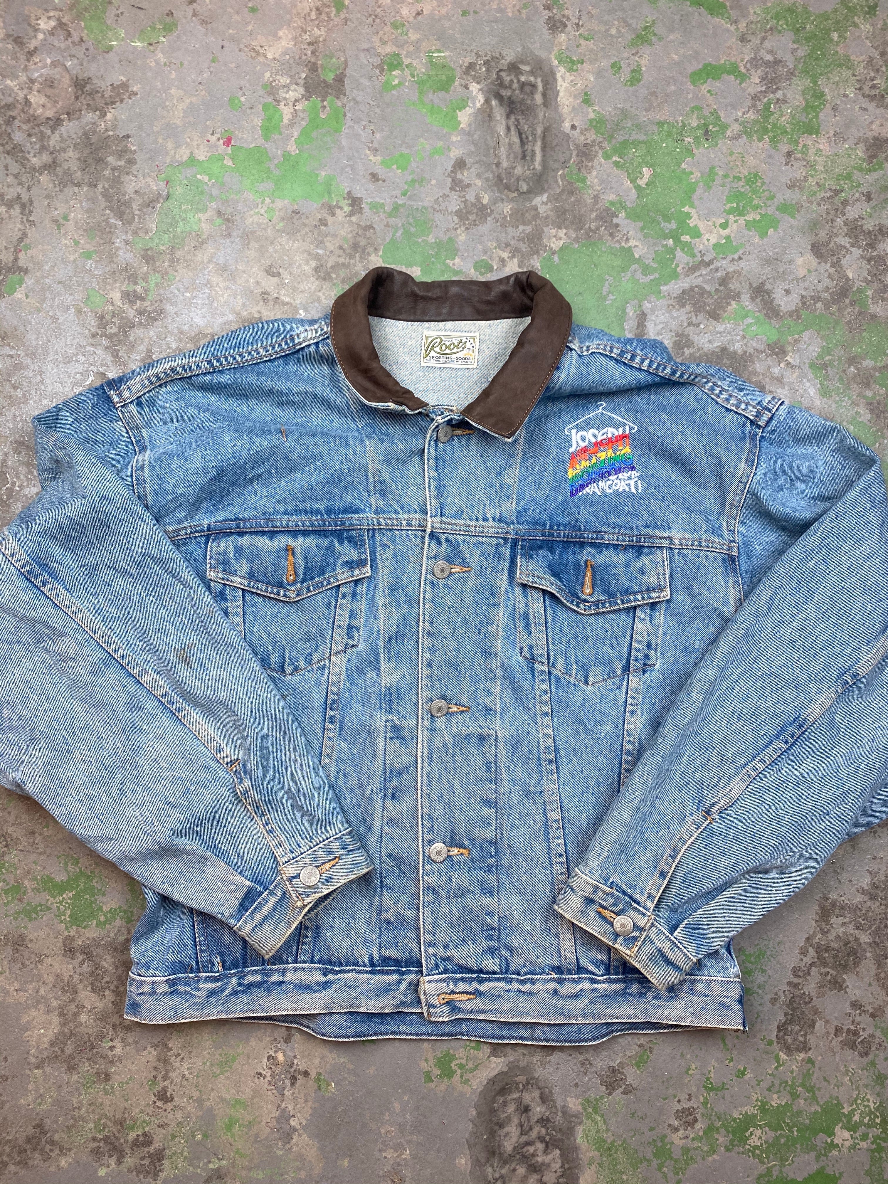 Embroidered Joseph denim jacket