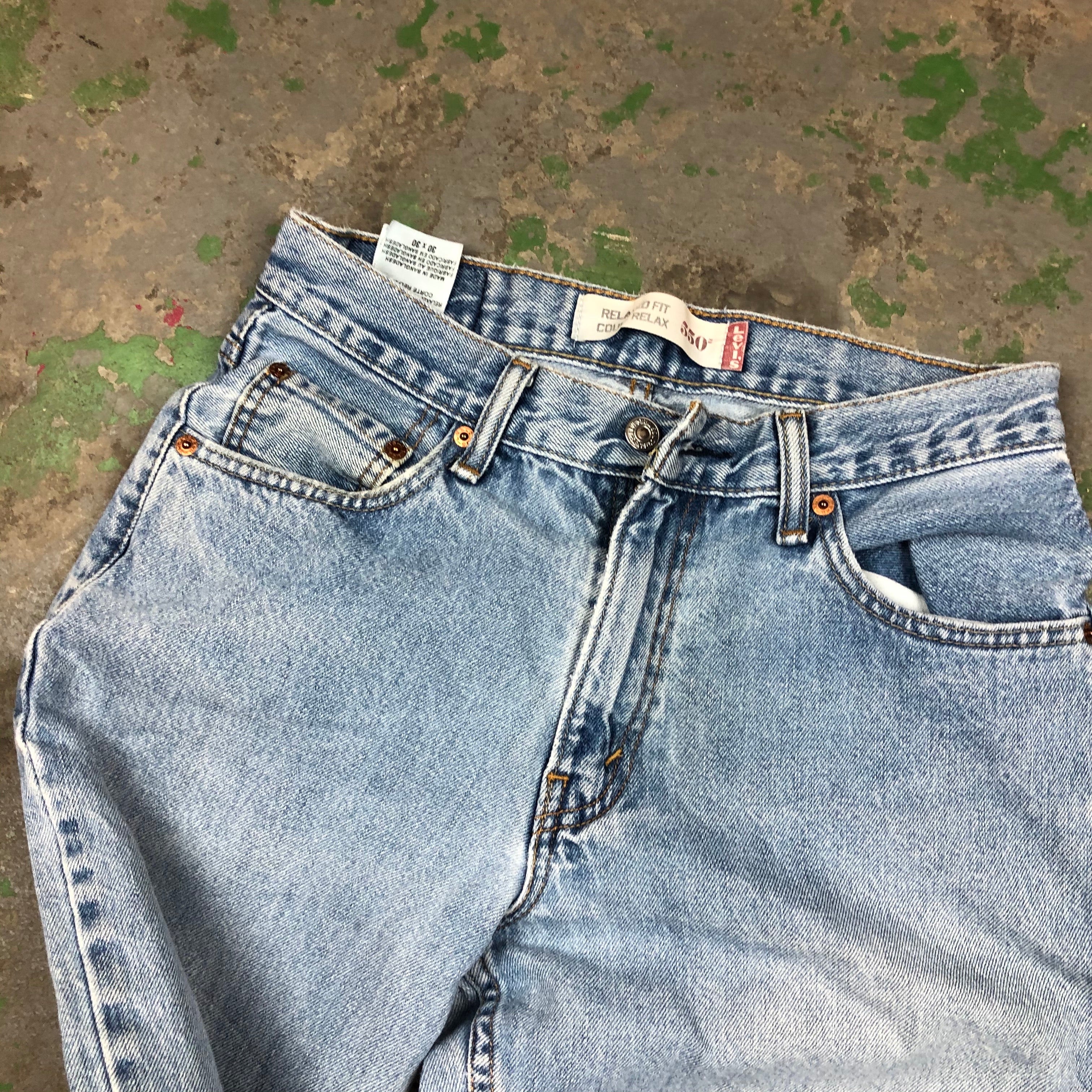 High waisted denim Levi’s pants