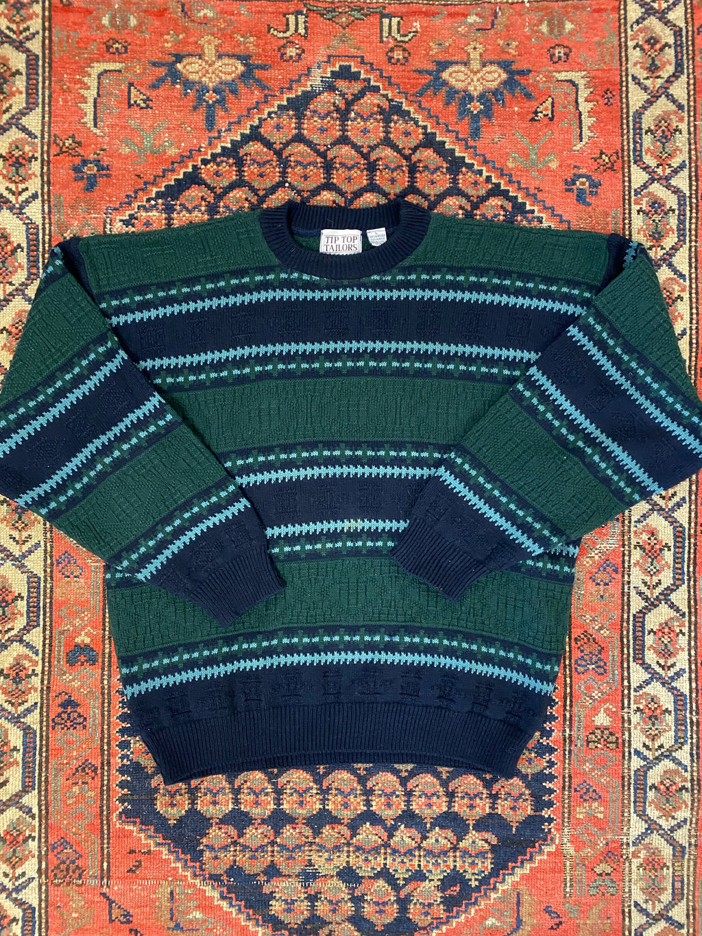 Vintage Knit Sweater - L