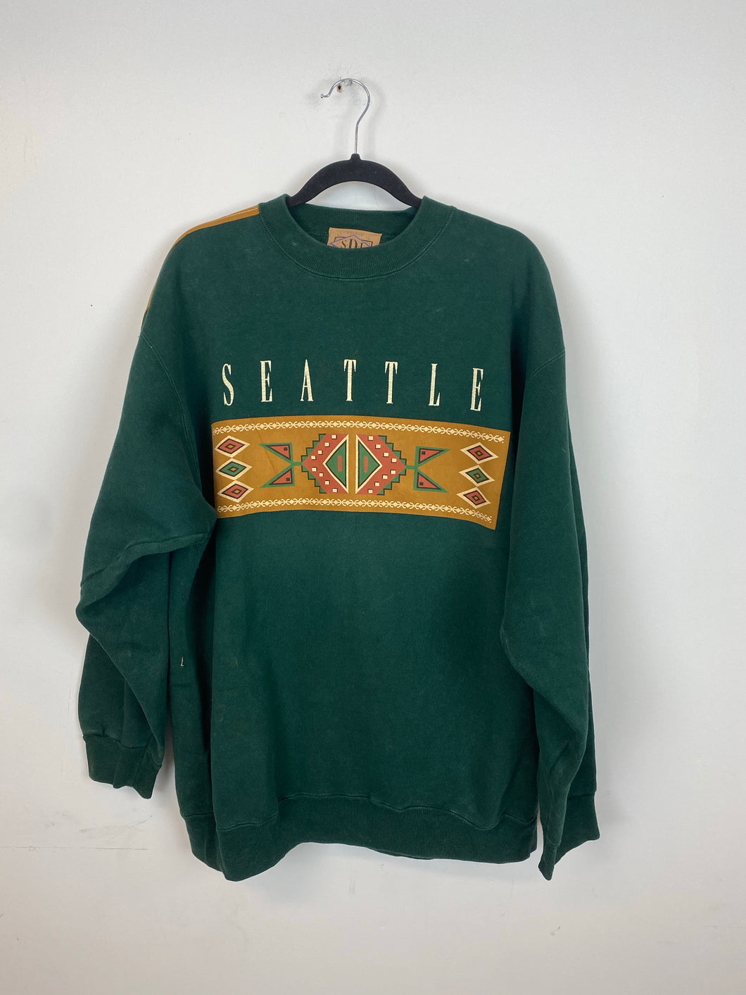 Vintage Seattle crewneck - L