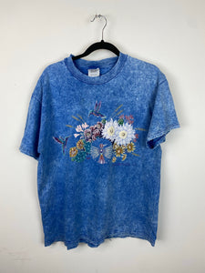 90s Stone Wash Bird T shirt - S/M