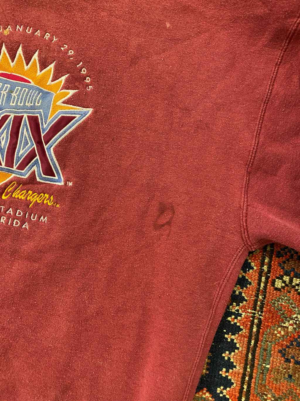 1995 Super Bowl Crewneck - M