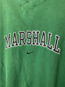Vintage Embroidered Marshall University Nike Crewneck - L/XL