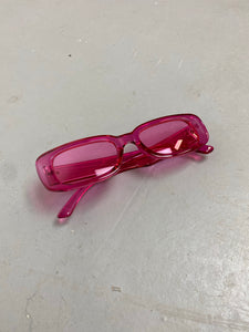 Retro pink sunglasses