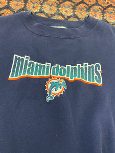 Vintage Miami Dolphins Crewneck - L