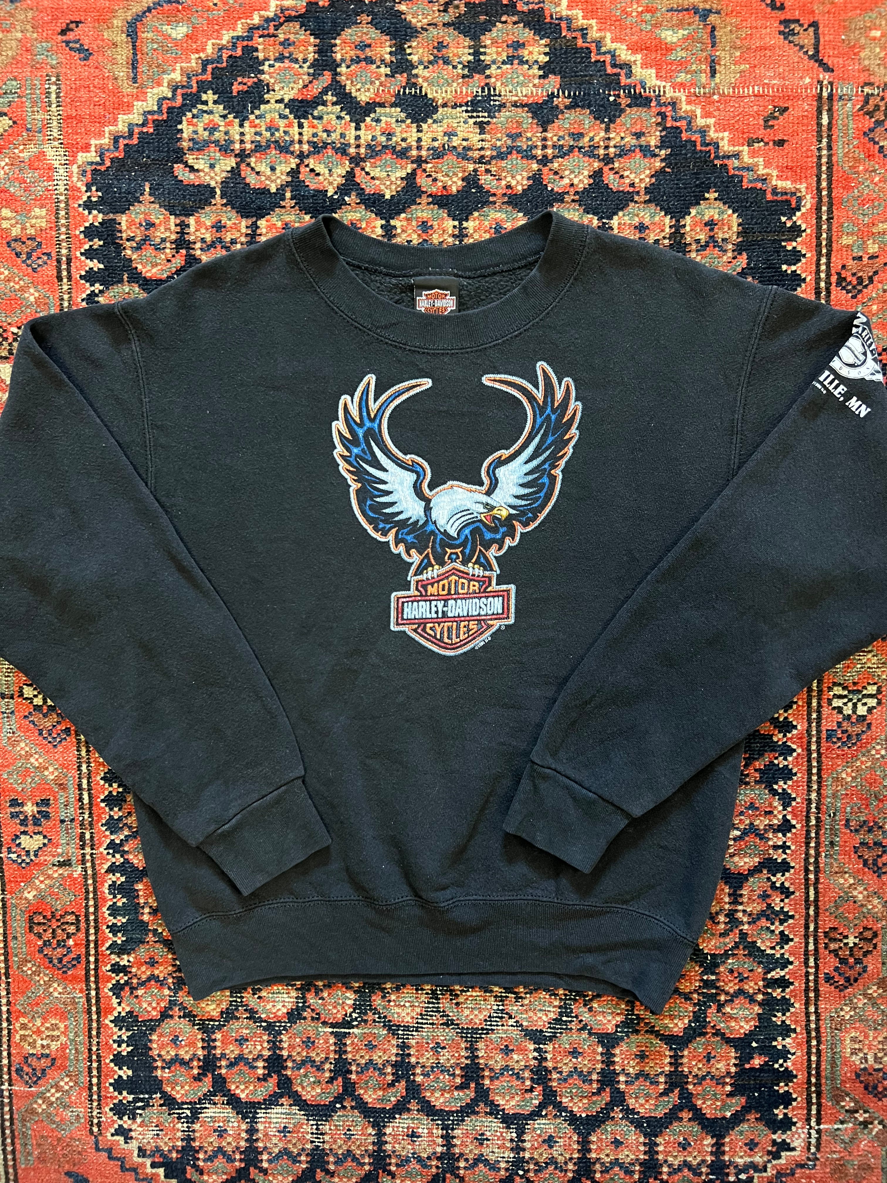 1998 HARLEY DAVIDSON CREWNECK - XXS/XS