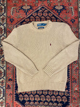 Load image into Gallery viewer, Vintage Polo Knit Sweater - M
