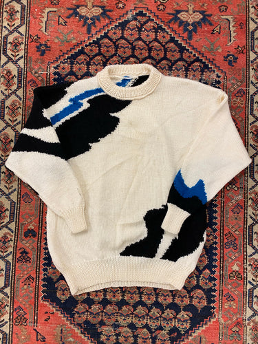 Vintage Knit Sweater - L