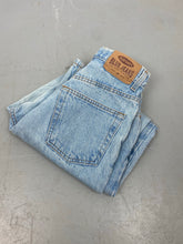 Load image into Gallery viewer, 90s High Waisted Old Navy Blue Jeans Baggy - 26in