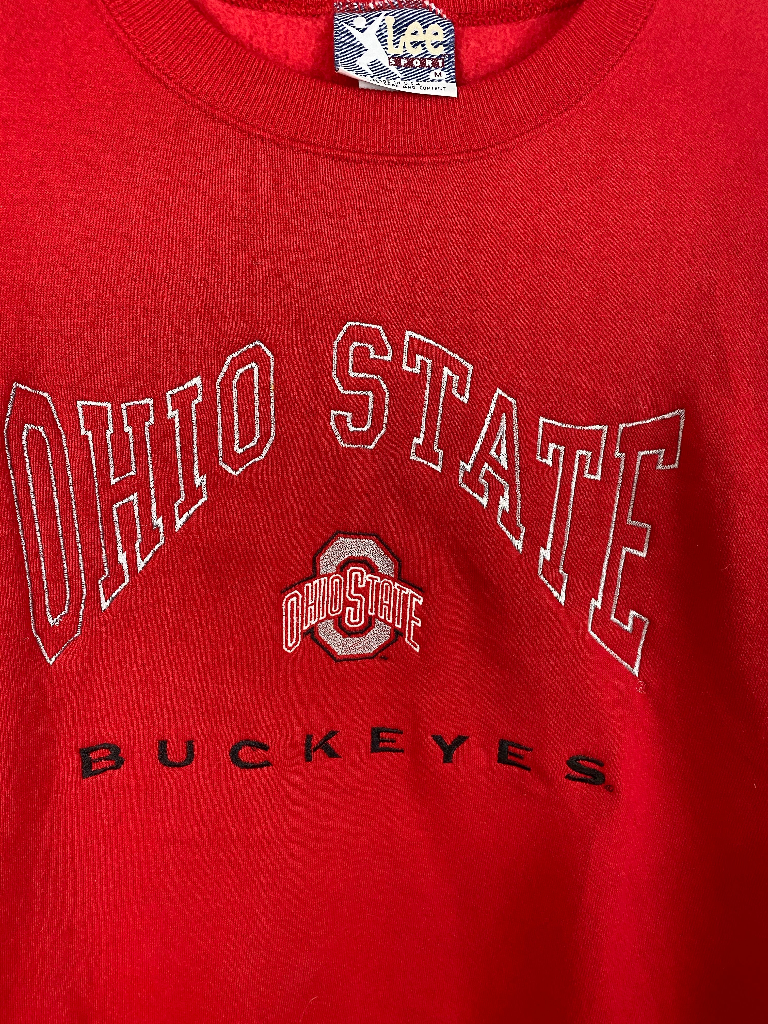 Embroidered Ohio State crewneck