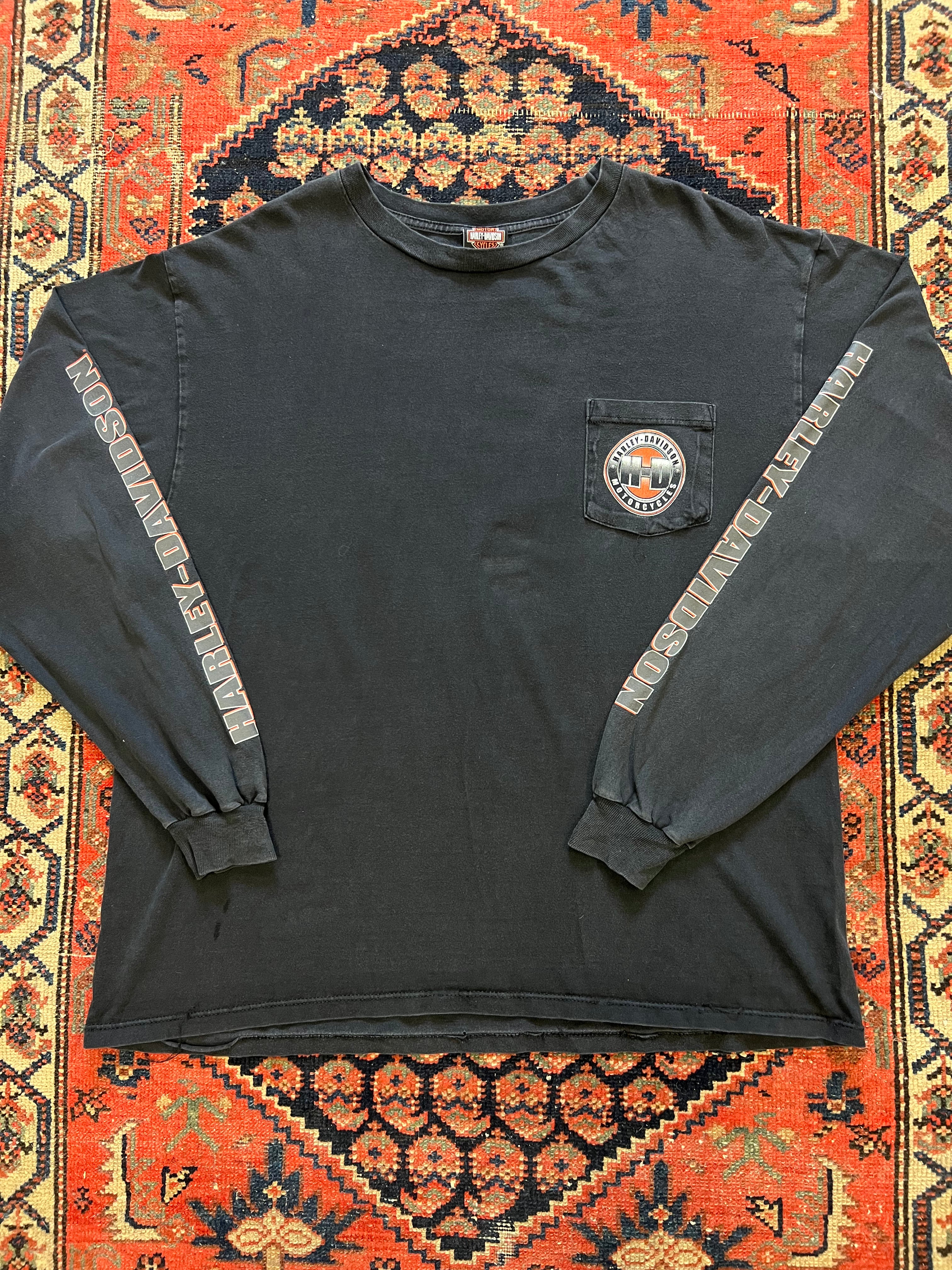 VINTAGE HARLEY DAVIDSON LONGSLEEVE - XXL