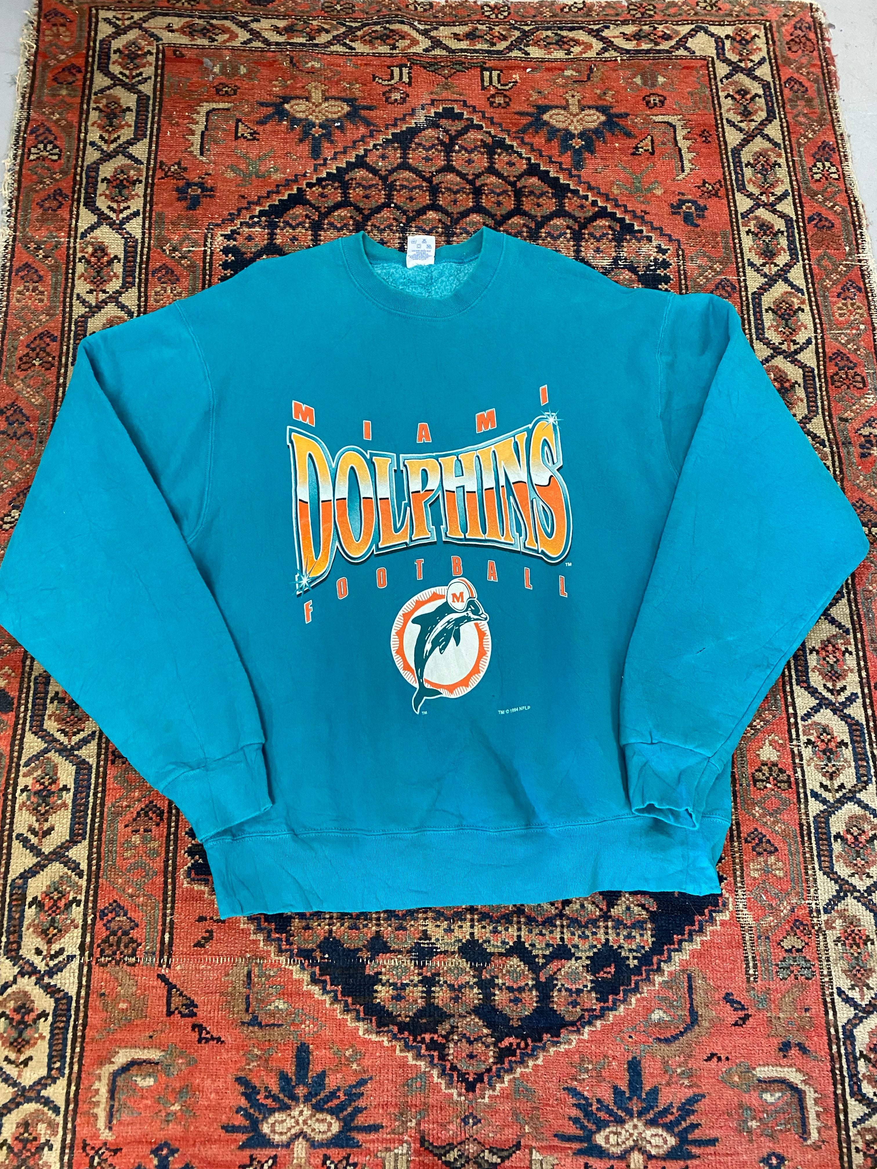 Vintage Miami Dolphins Crewneck - L