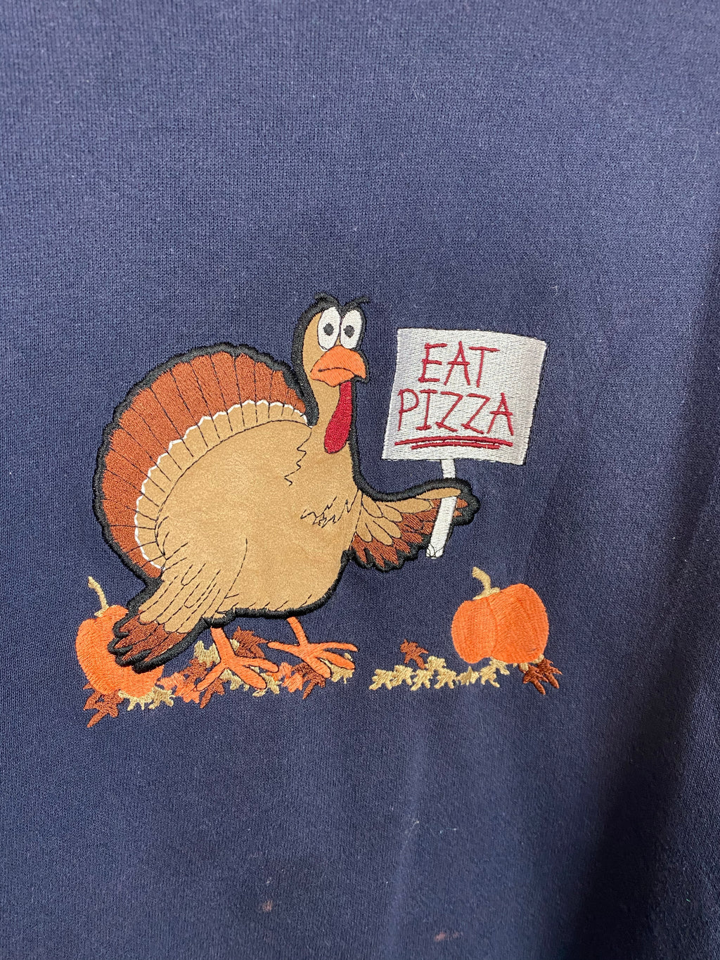 Vintage embroidered Turkey crewneck - M