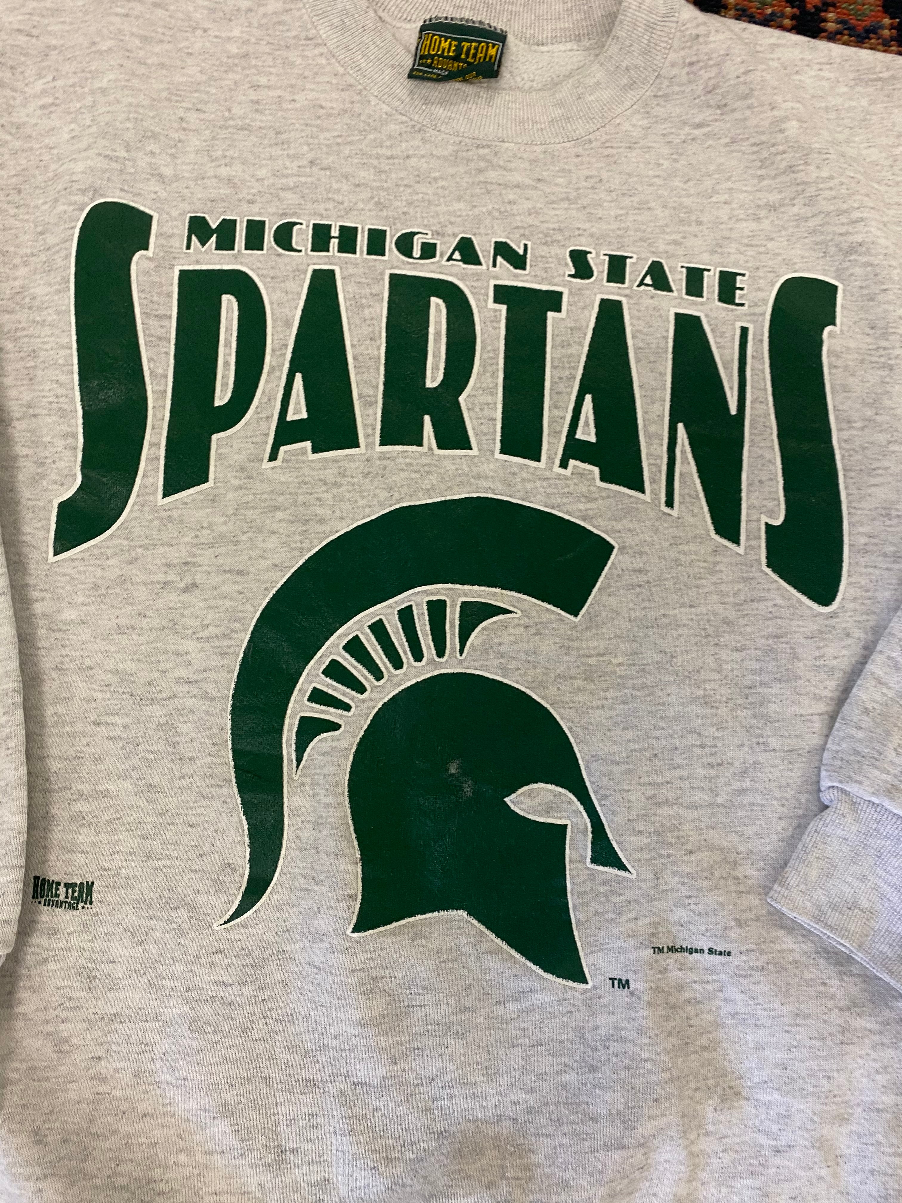 Vintage Michigan State Crewneck - L