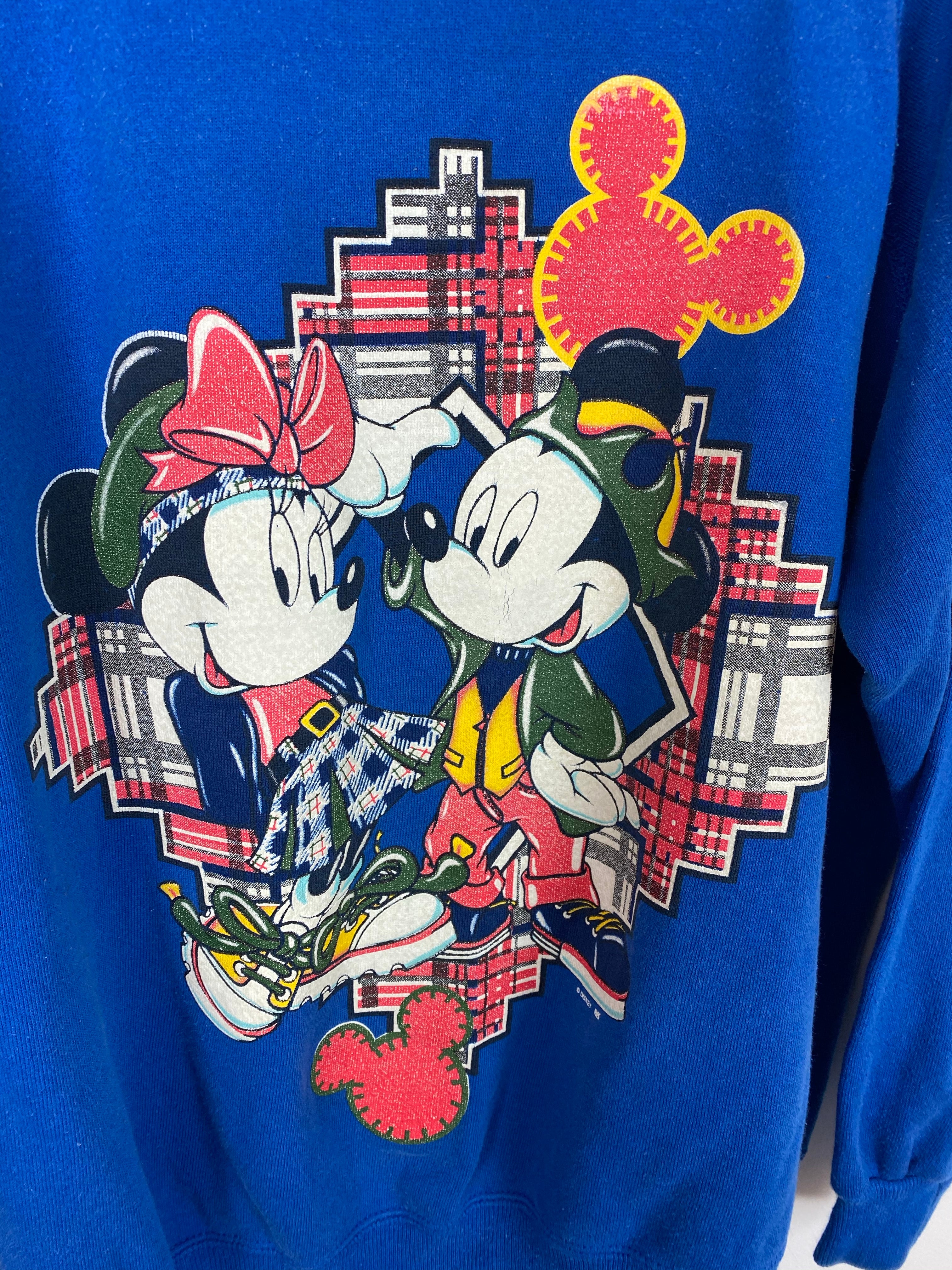 Vintage Mickey and Minnie crewneck - XS/S