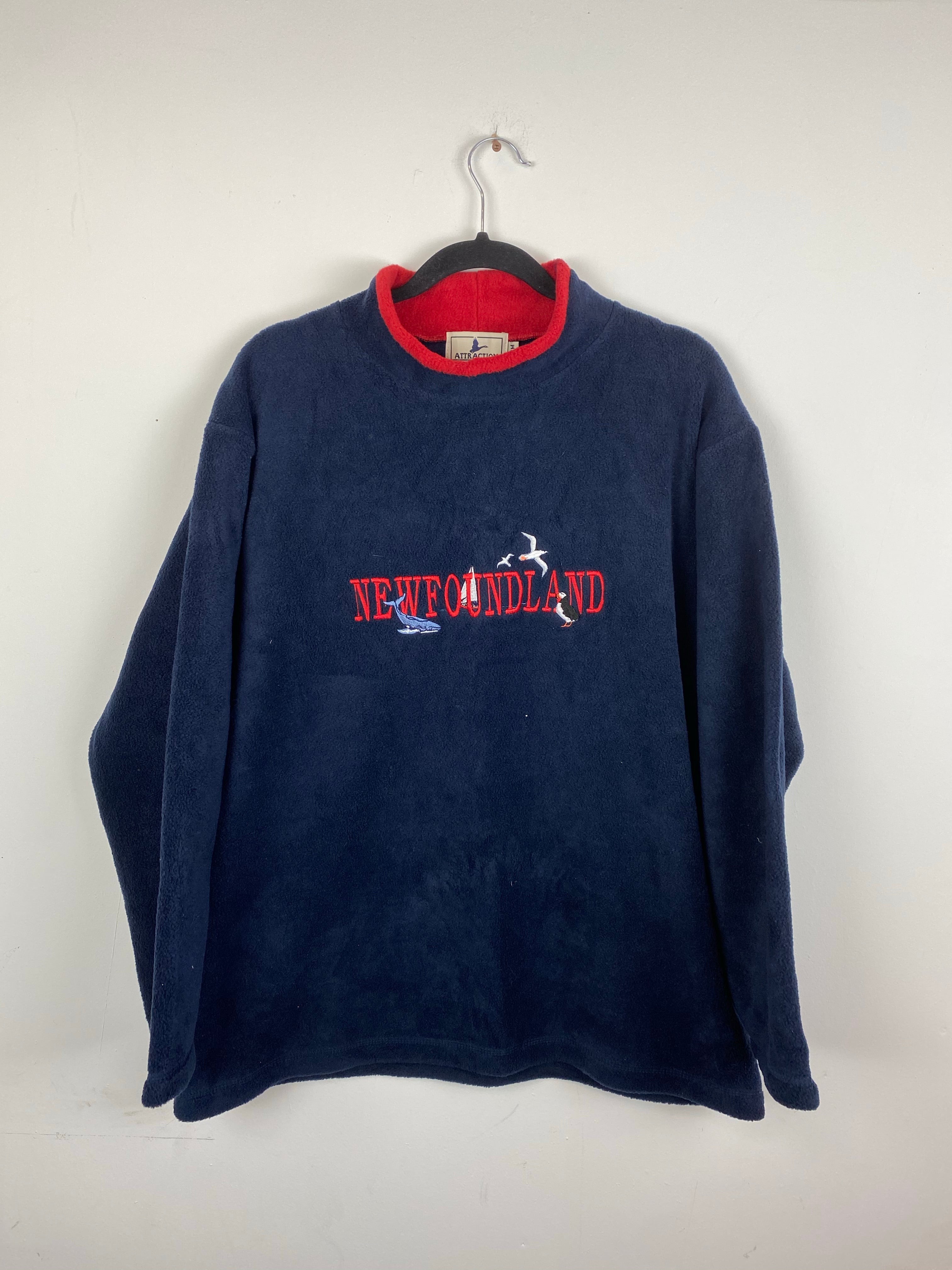 Embroidered Newfoundland crewneck