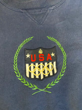 Load image into Gallery viewer, 90s Embroidered USA Olympics Crewneck - L