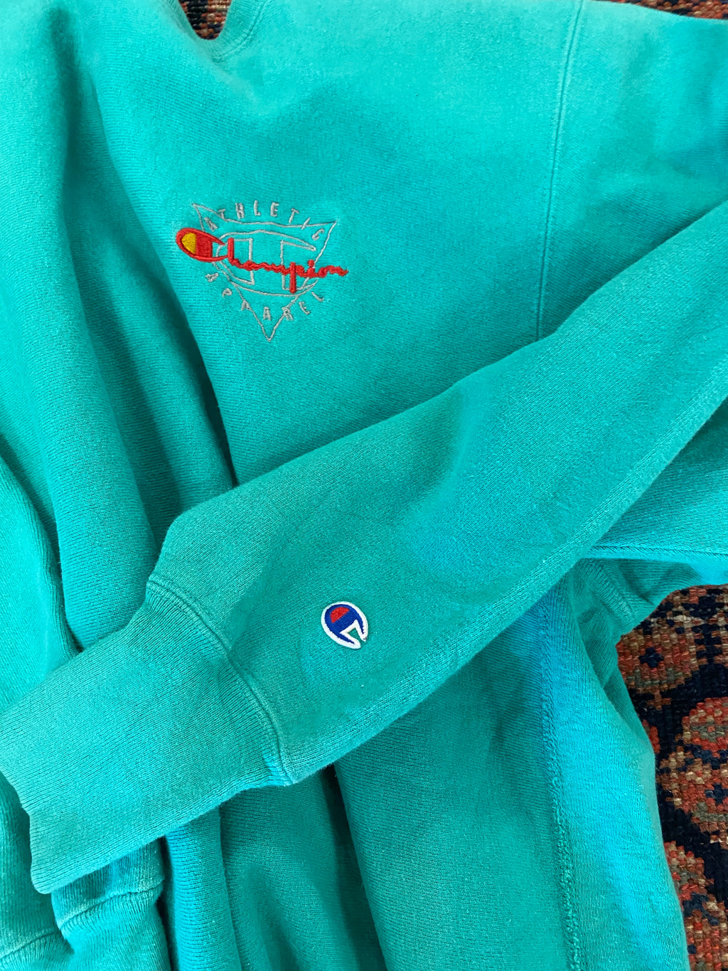 90s Made In USA Champion Crewneck - L