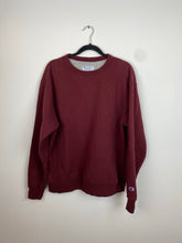Load image into Gallery viewer, Burgundy champion crewneck