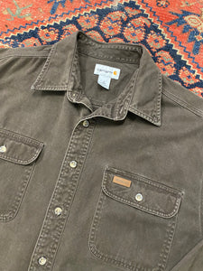 Vintage Carhartt Button Up Shirt - L/XL