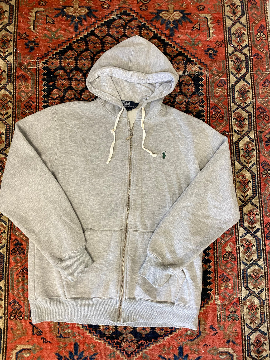 90s Ralph Lauren Full Zip Hoodie - L