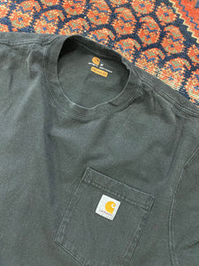 Vintage Faded Carhartt T Shirt - L
