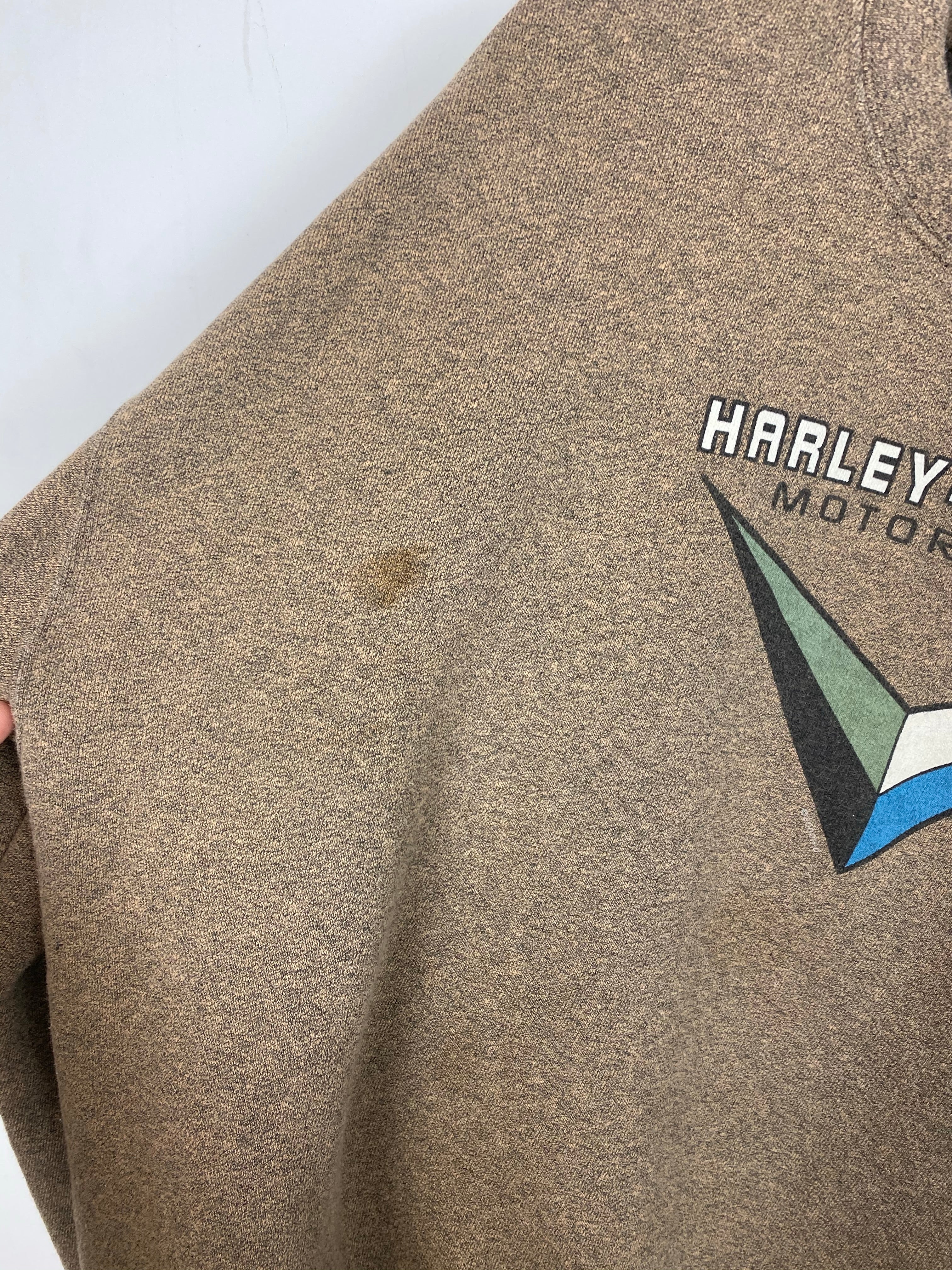 90s Front and back Harley Davidson crewneck - L