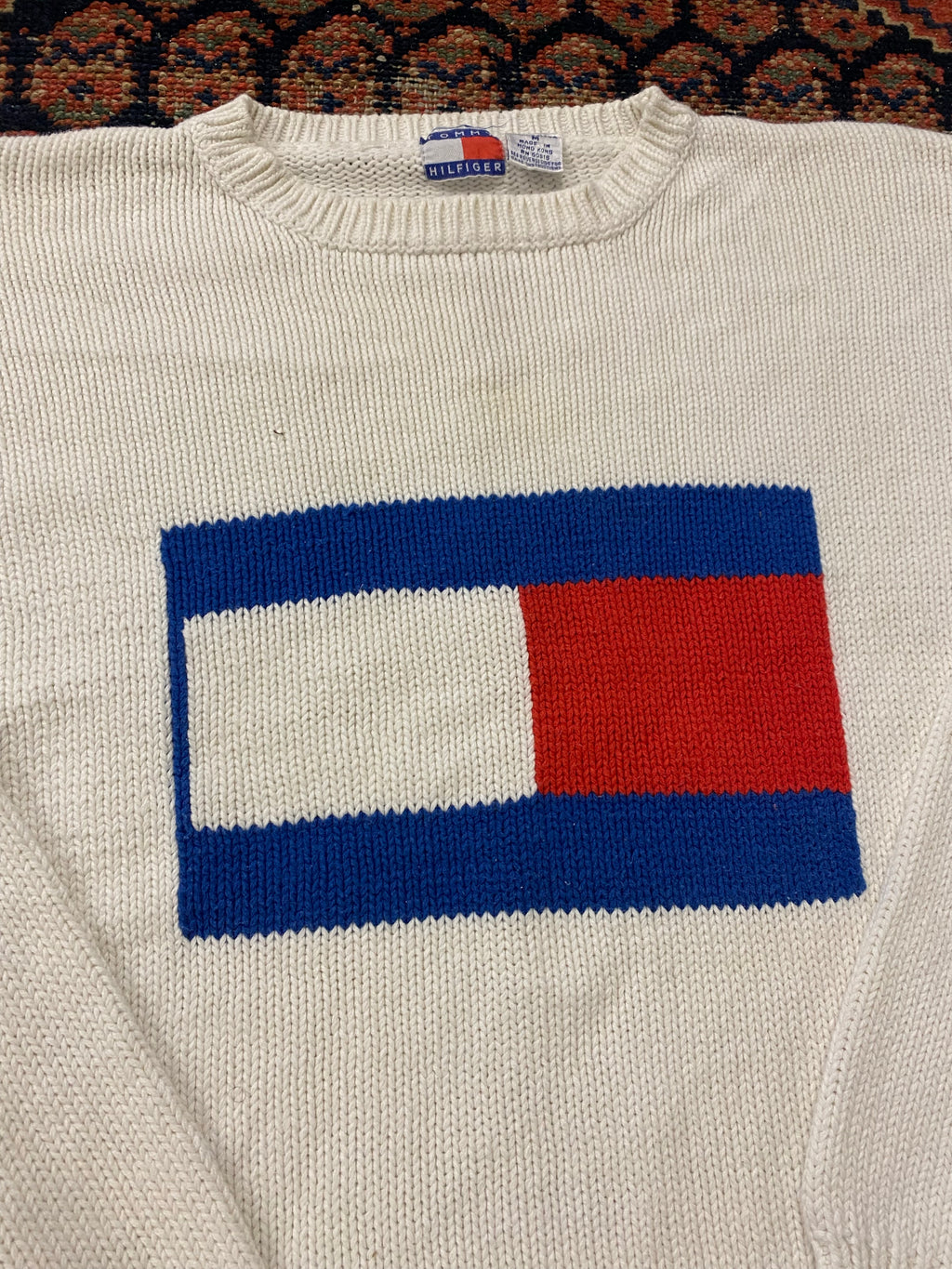 90s Tommy Knit Sweater - M