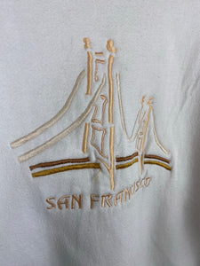 Embroidered San Francisco crewneck