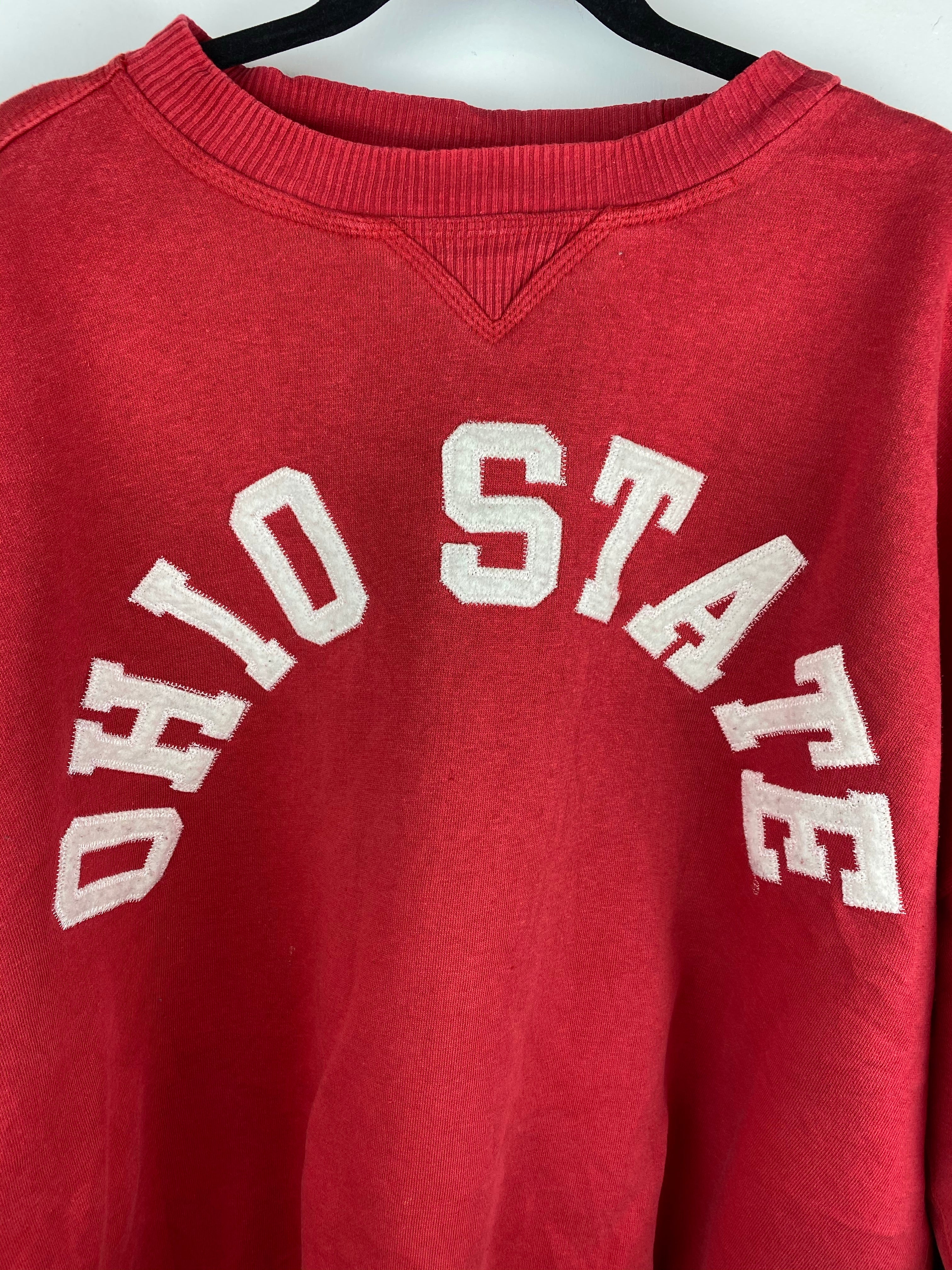 Vintage varsity letter Ohio State crewneck