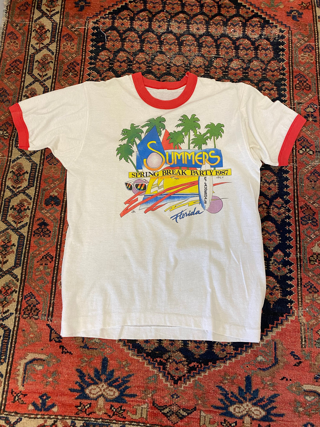 1989 Spring Break T Shirt - S