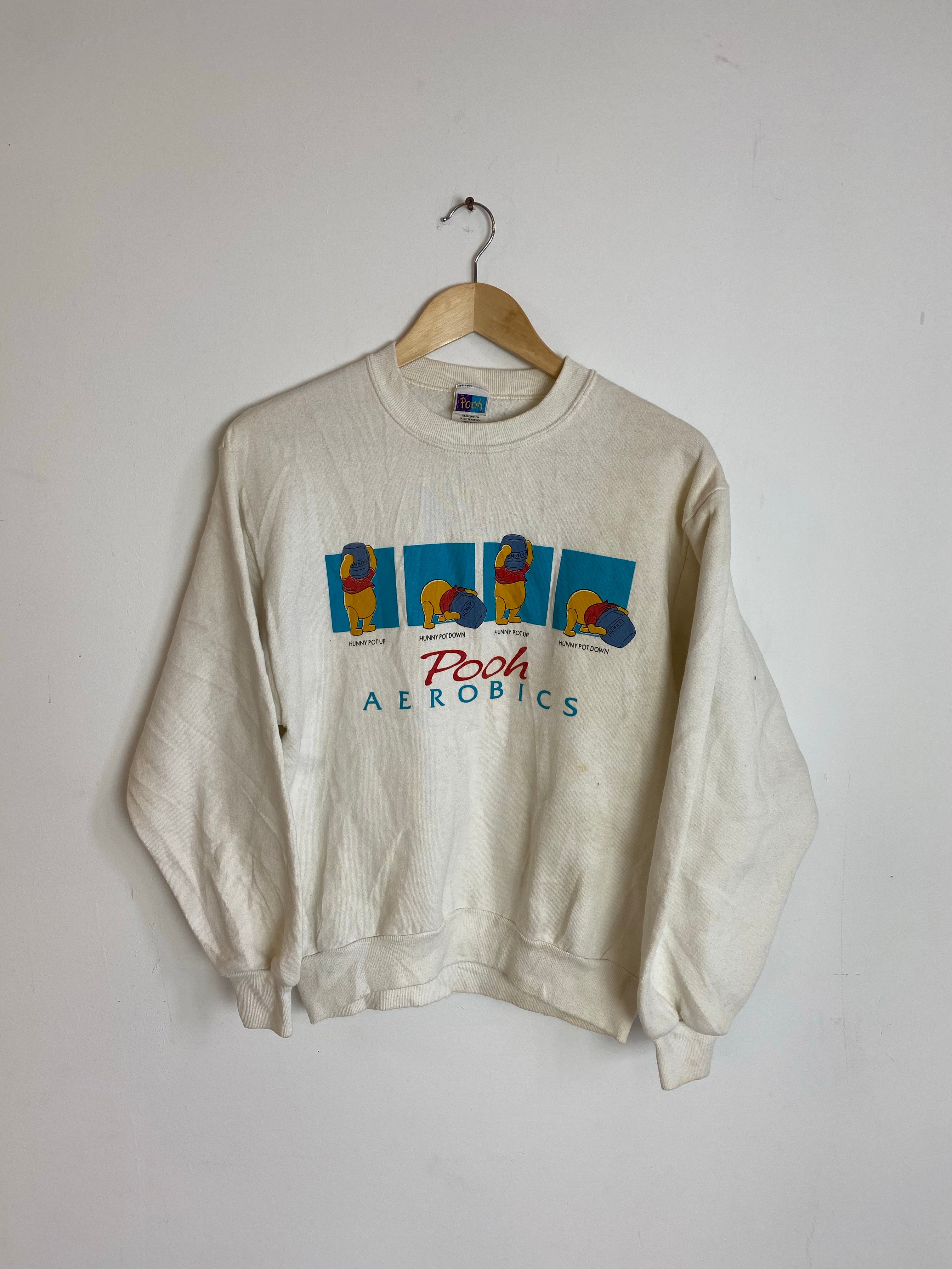 Pooh aerobics crewneck