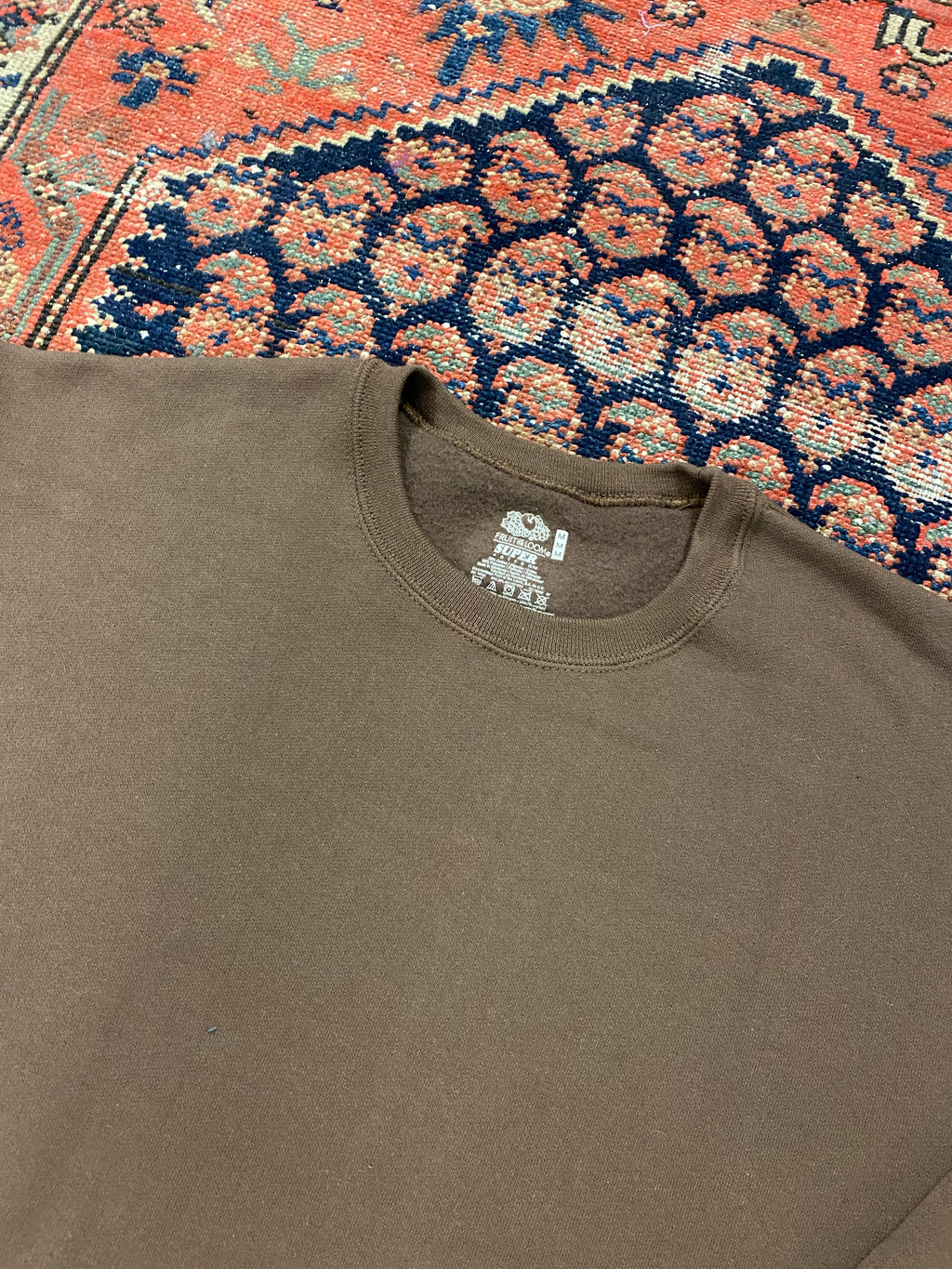 Vintage Brown Crewneck - M