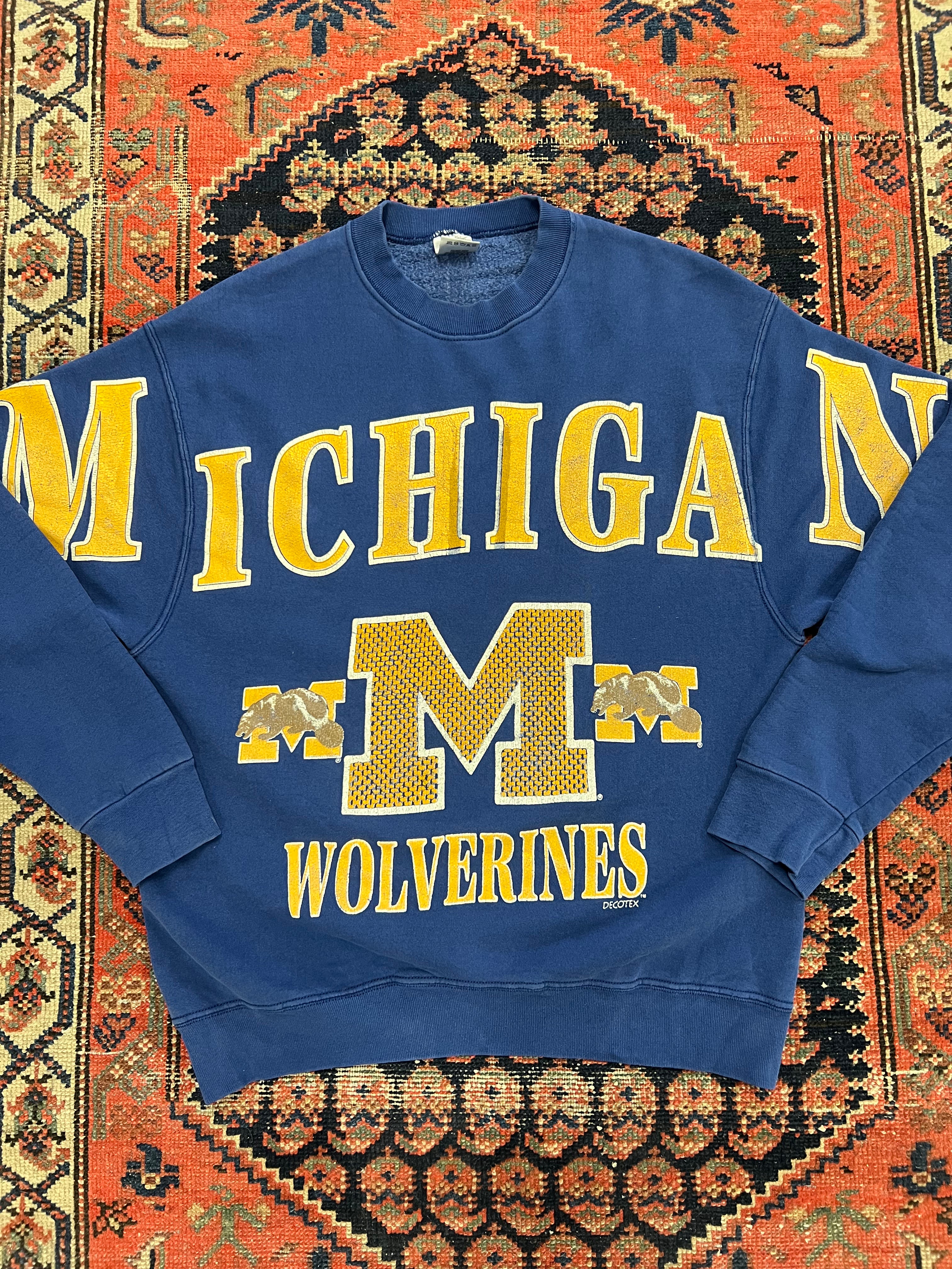 VINTAGE MICHIGAN CREWNECK - SMALL