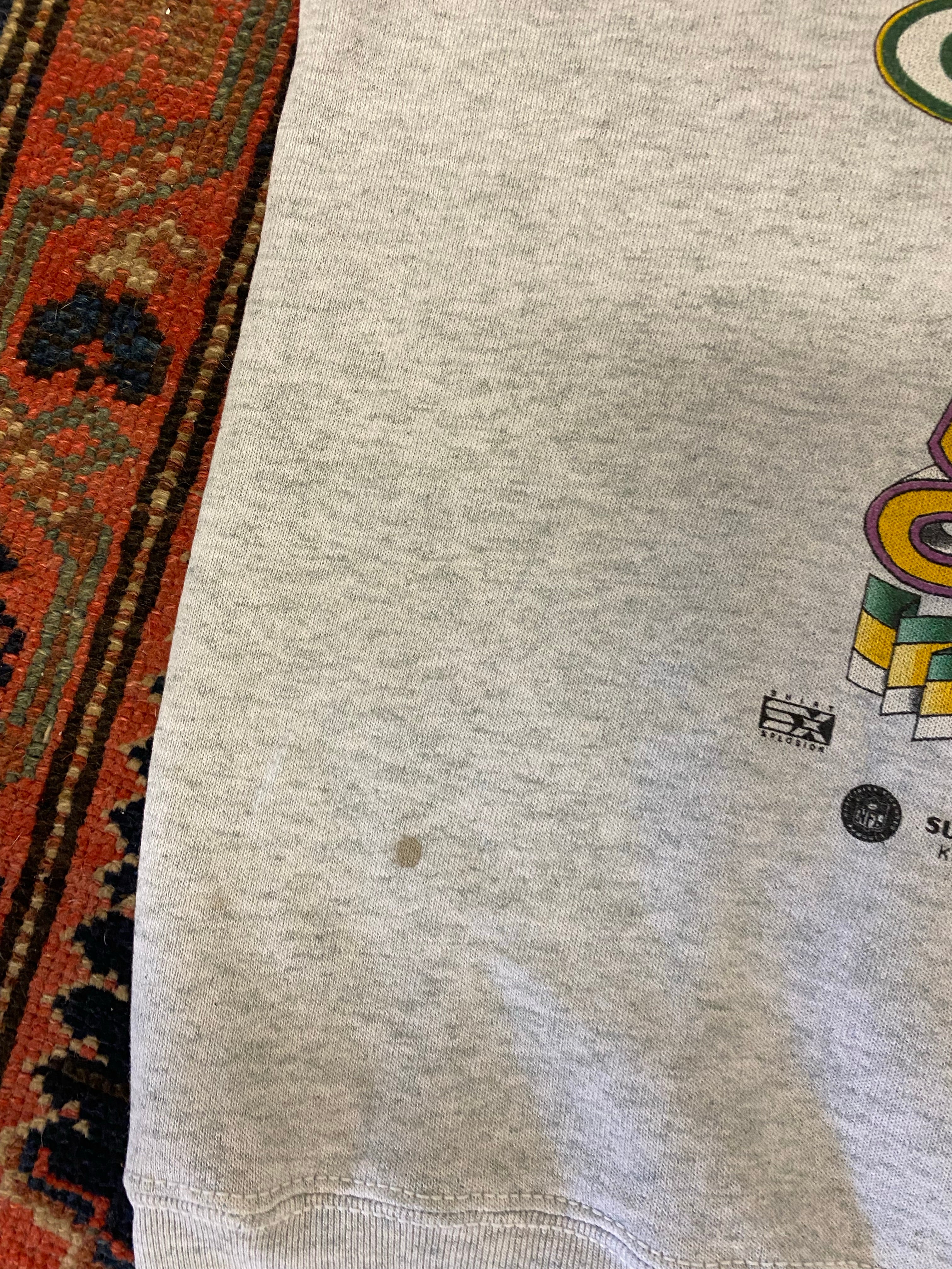 90s Green Bay Packers Crewneck - S