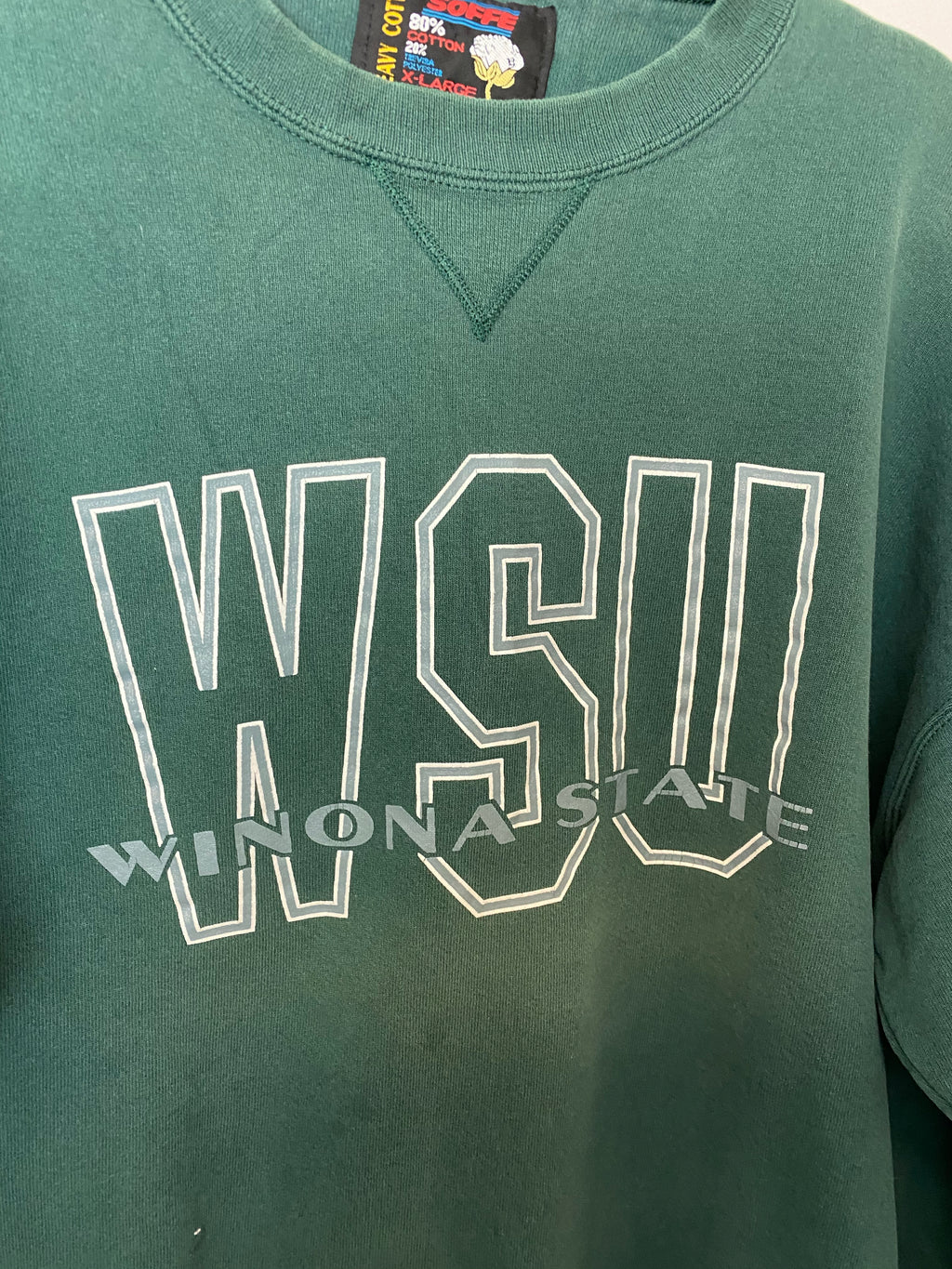 Vintage Winona State University Crewneck - L