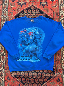 VINTAGE BUFFALO BILLS CREWNECK - LARGE