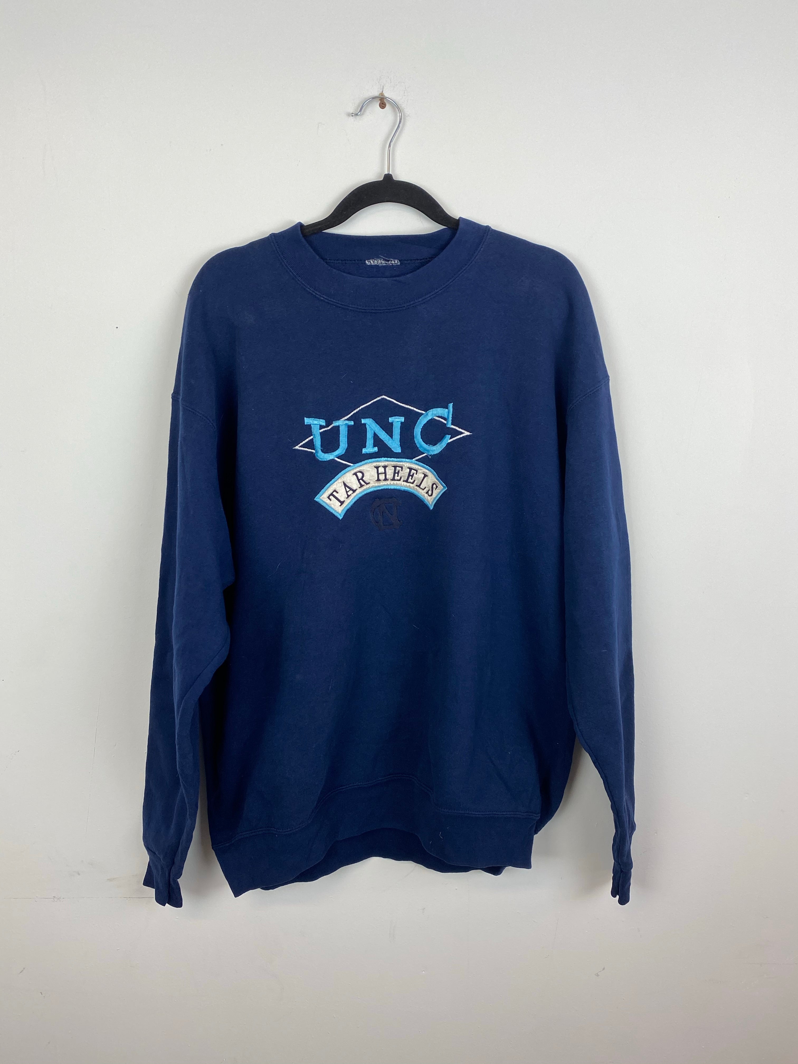 90s Embroidered UNC crewneck