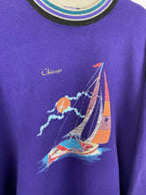 Load image into Gallery viewer, 90s Chicago sail boat crewneck