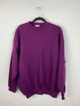 Load image into Gallery viewer, 90s Heavy Weight Purple Crewneck - XL
